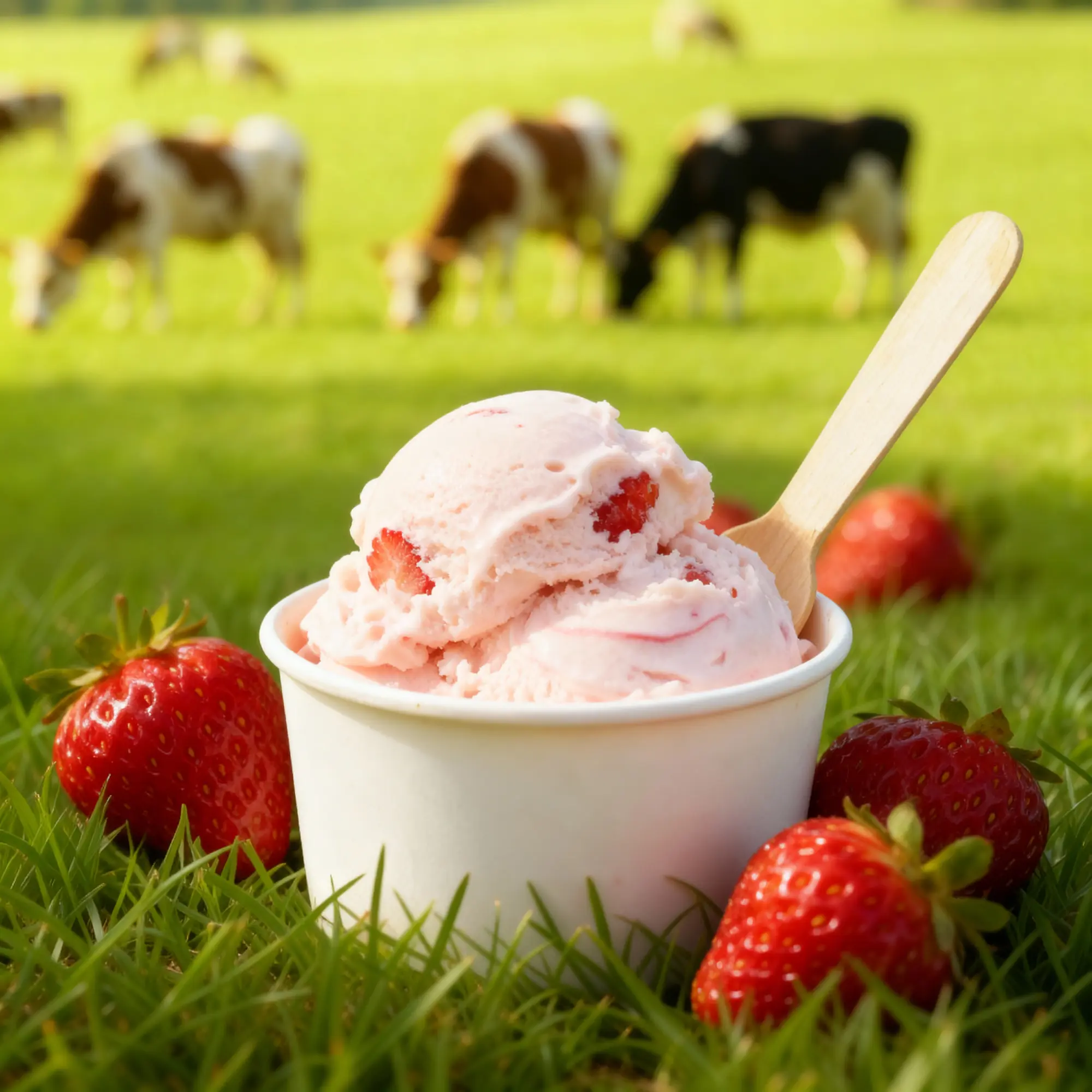 Küsten-Eis Joghurt-Erdbeere
