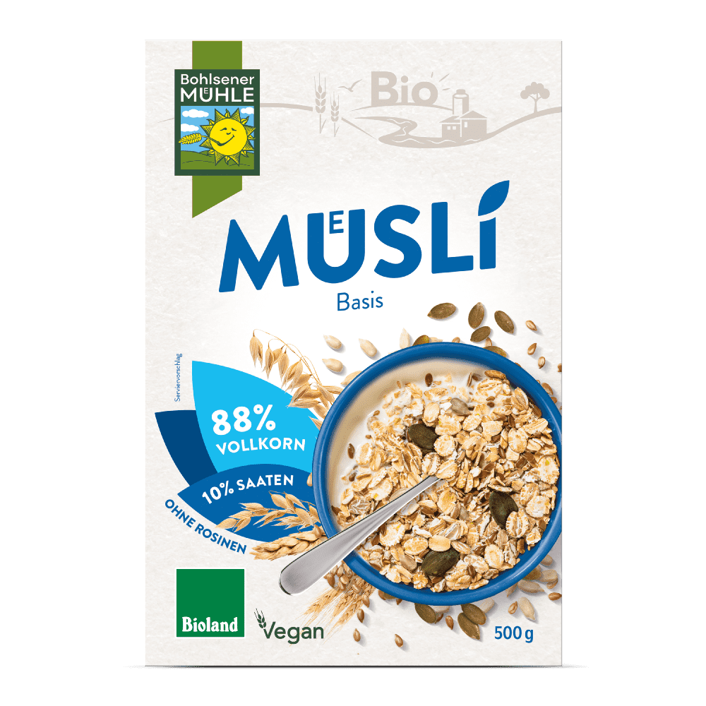 Bohlsener Mühle Basis Müsli 500g