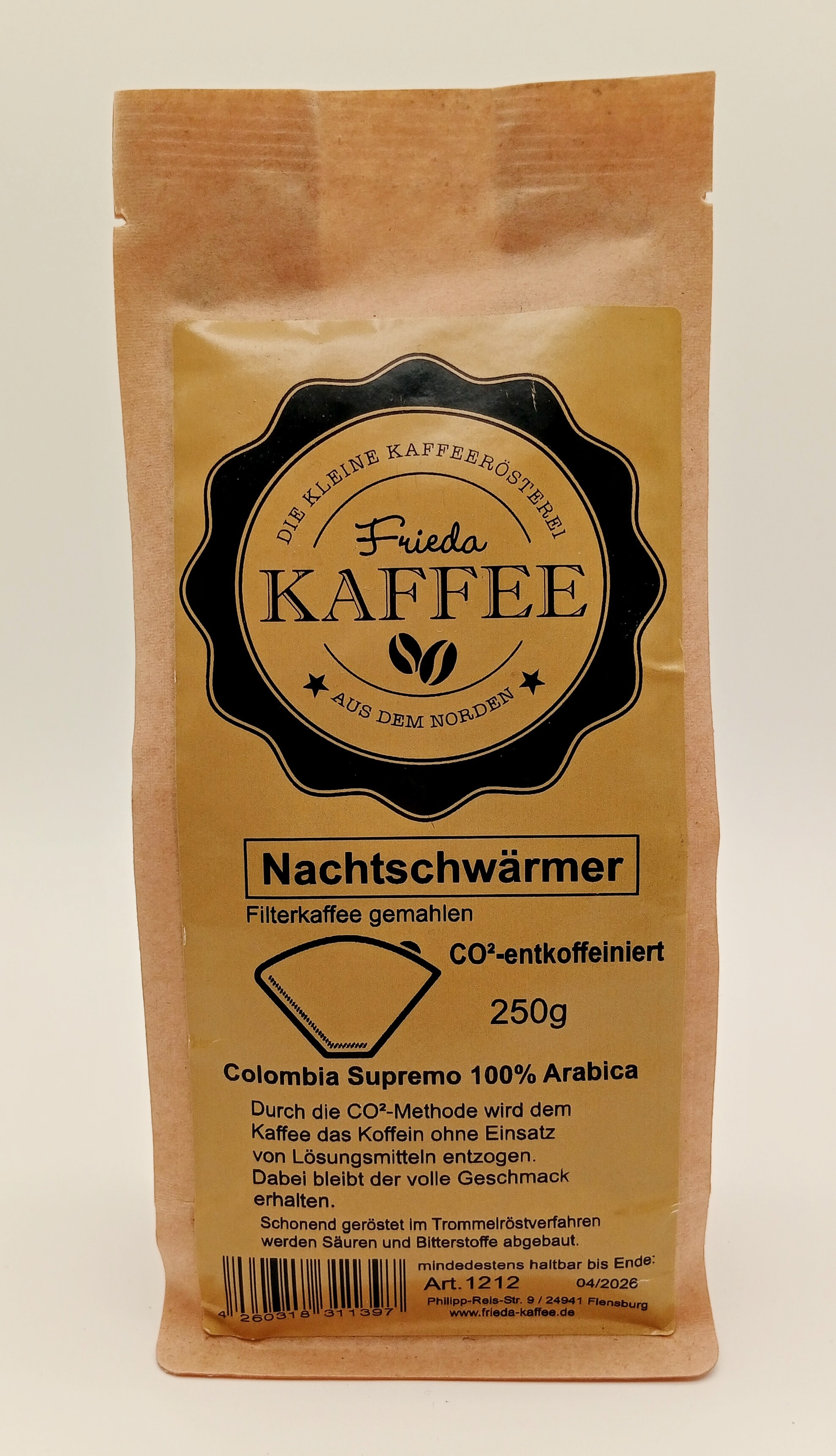Frieda Kaffee Nachtschwärmer 250g