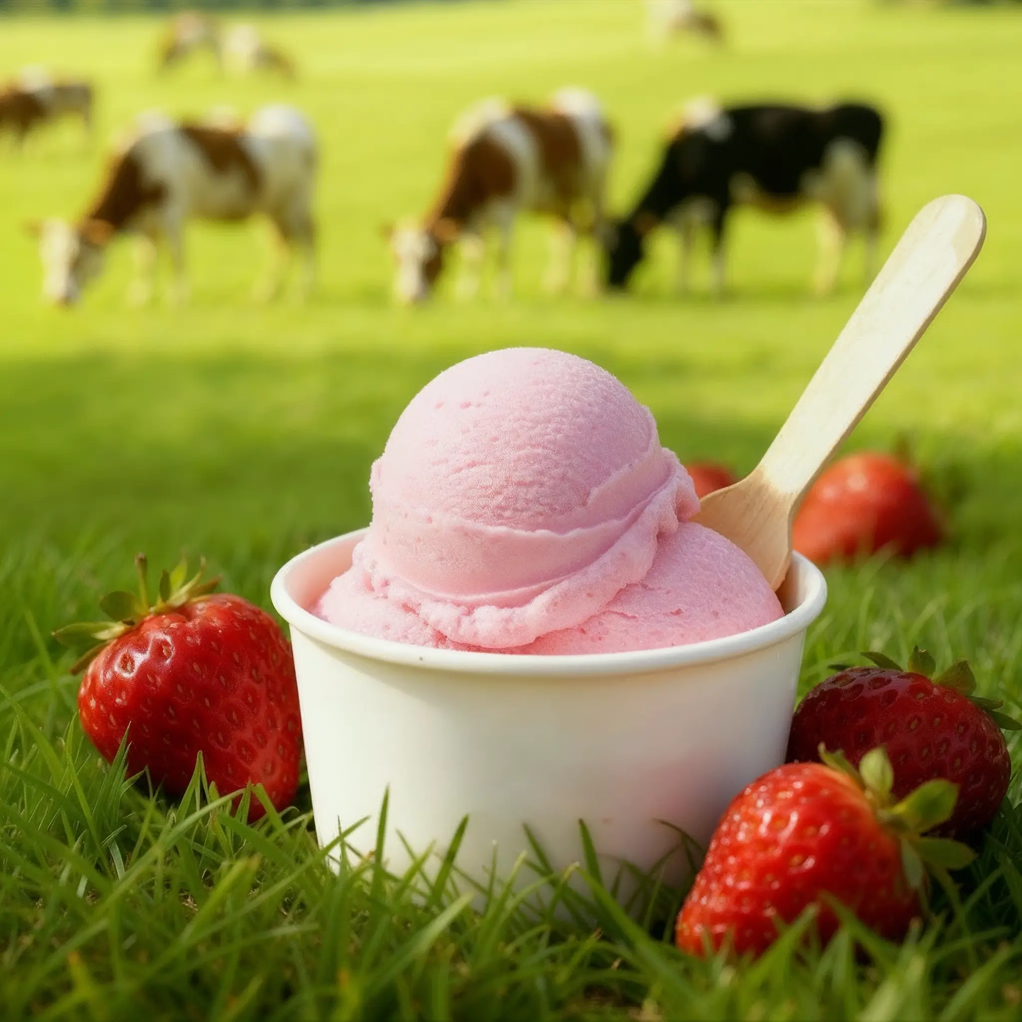 Küsten-Eis Joghurt-Erdbeere