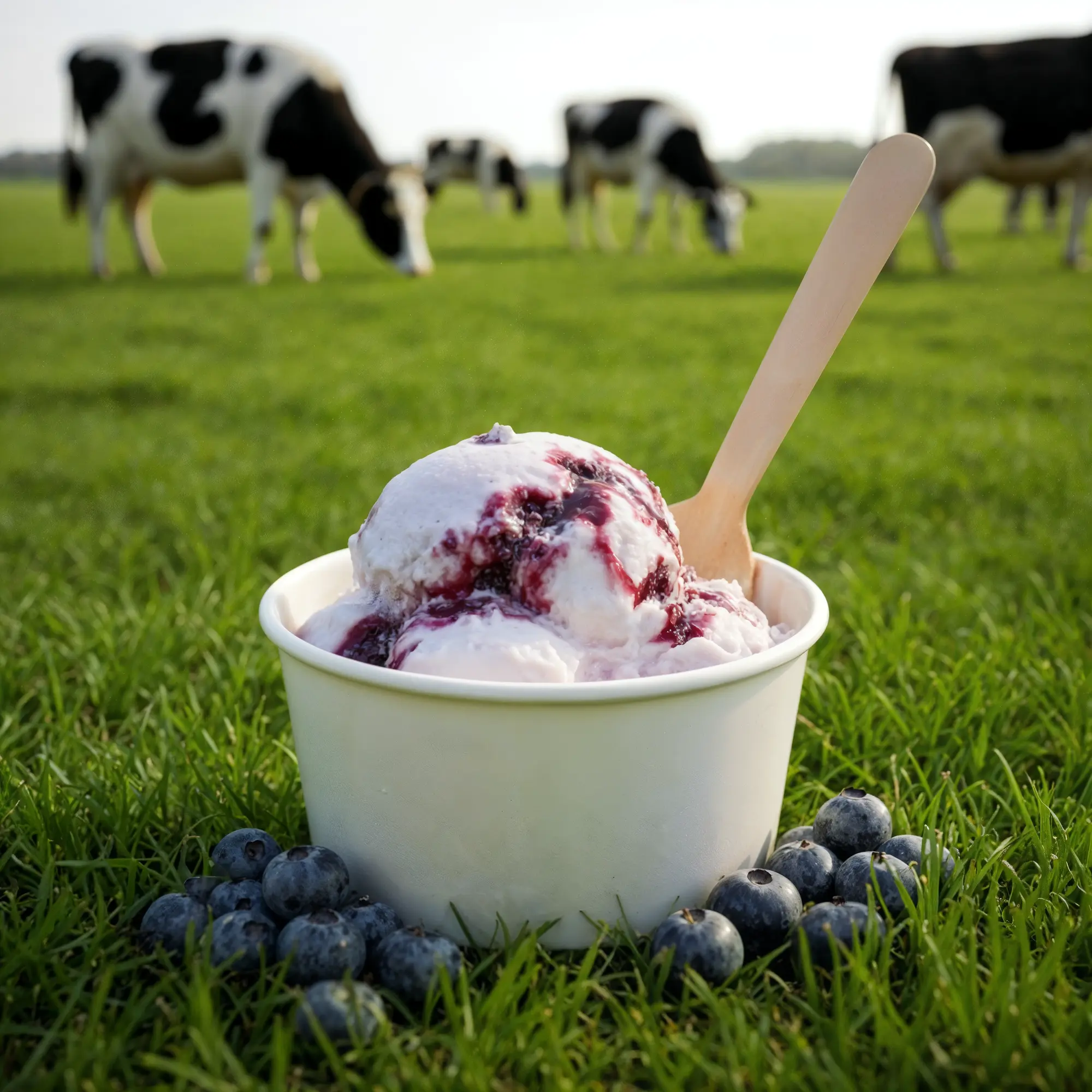 Küsten-Eis Sauerrahm-Heidelbeere